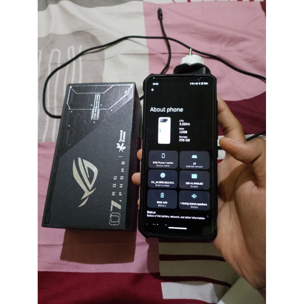 Asus ROG Phone 7 Tencent Games Fullset