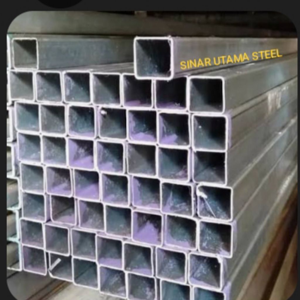 Besi Hollow Galvanis 50 x 50 x 1,0mm / Besi Hollo Galvanis 5 x 5 x 1,3mm / Besi Hollow Galvanis 50 x
