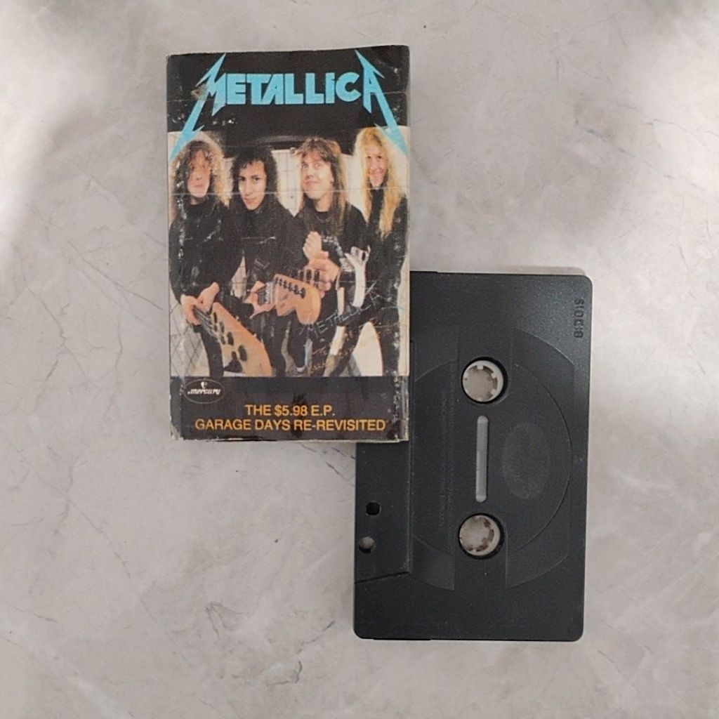 Kaset metallica - garage days