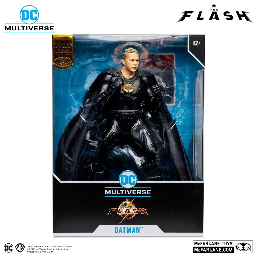 McFARLANE TOYS | Batman Unmasked (The Flash Movie) DC Multiverse (Gold Label) Figure