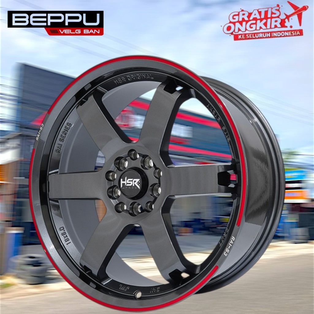 Veleg Mobil Racing Ring 18 Model TE37 Untuk Mobil Toyota FT86 Innova Crv  Xpander Civic Mazda6