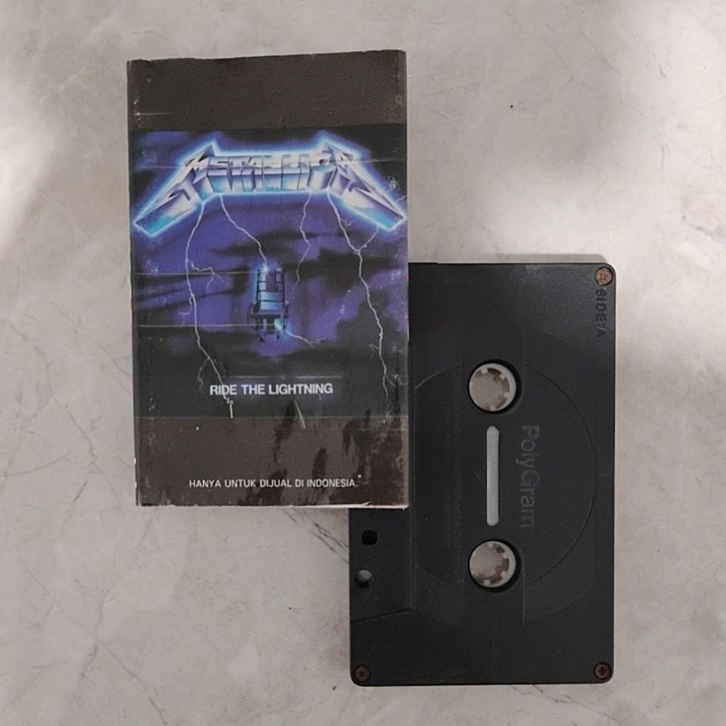 Kaset metallica - ride the lightning