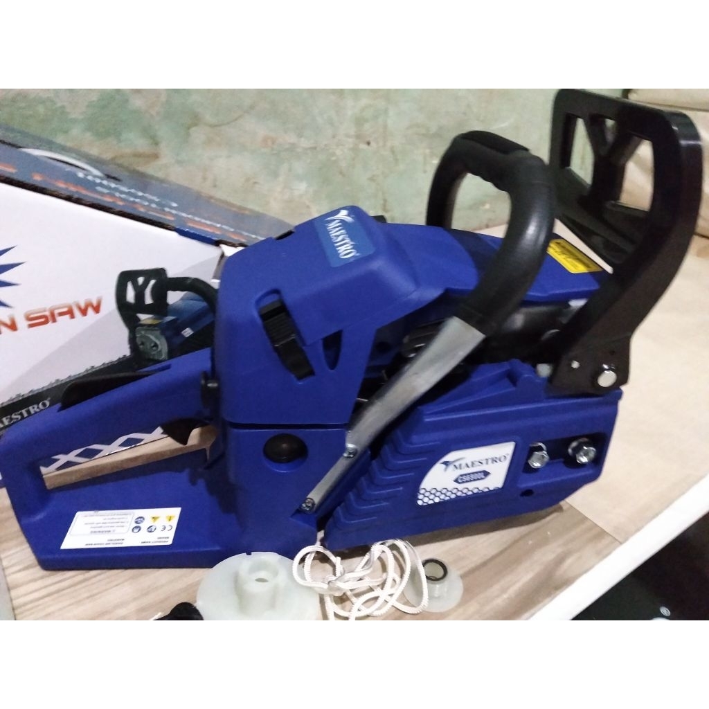 Senso Maestro 6500 Chainsaw Bar 22 Inci Mesin Gergaji Kayu Maestro Bonus Rantai