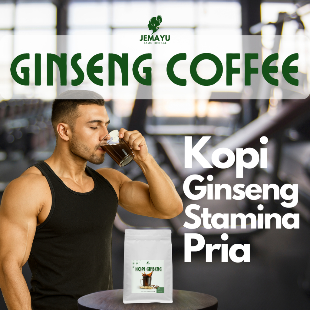 Kopi Ginseng Stamina Pria Dewasa Kuat Dan Tahan Lama Minuman Sehat 100 gr | 250 gr | 500 gr | 1 kg