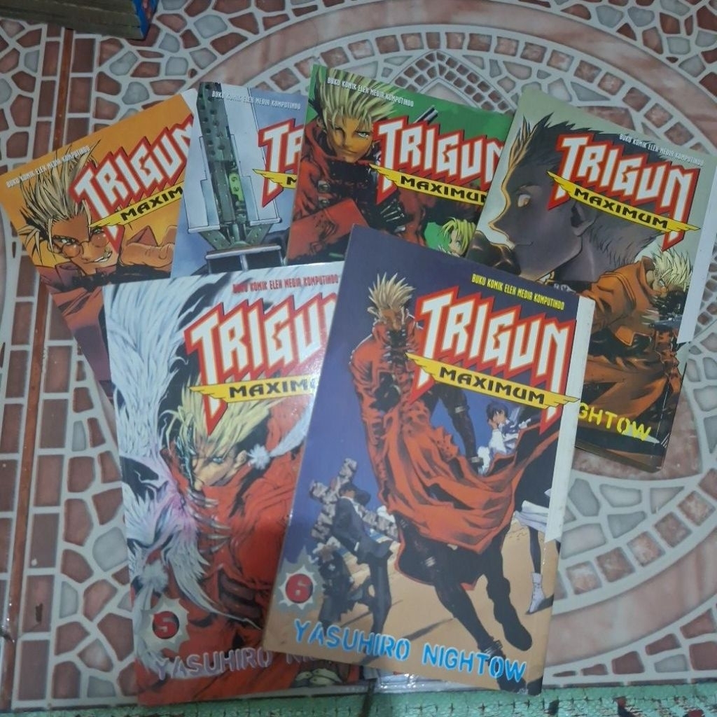 komik trigun maximum cabutan