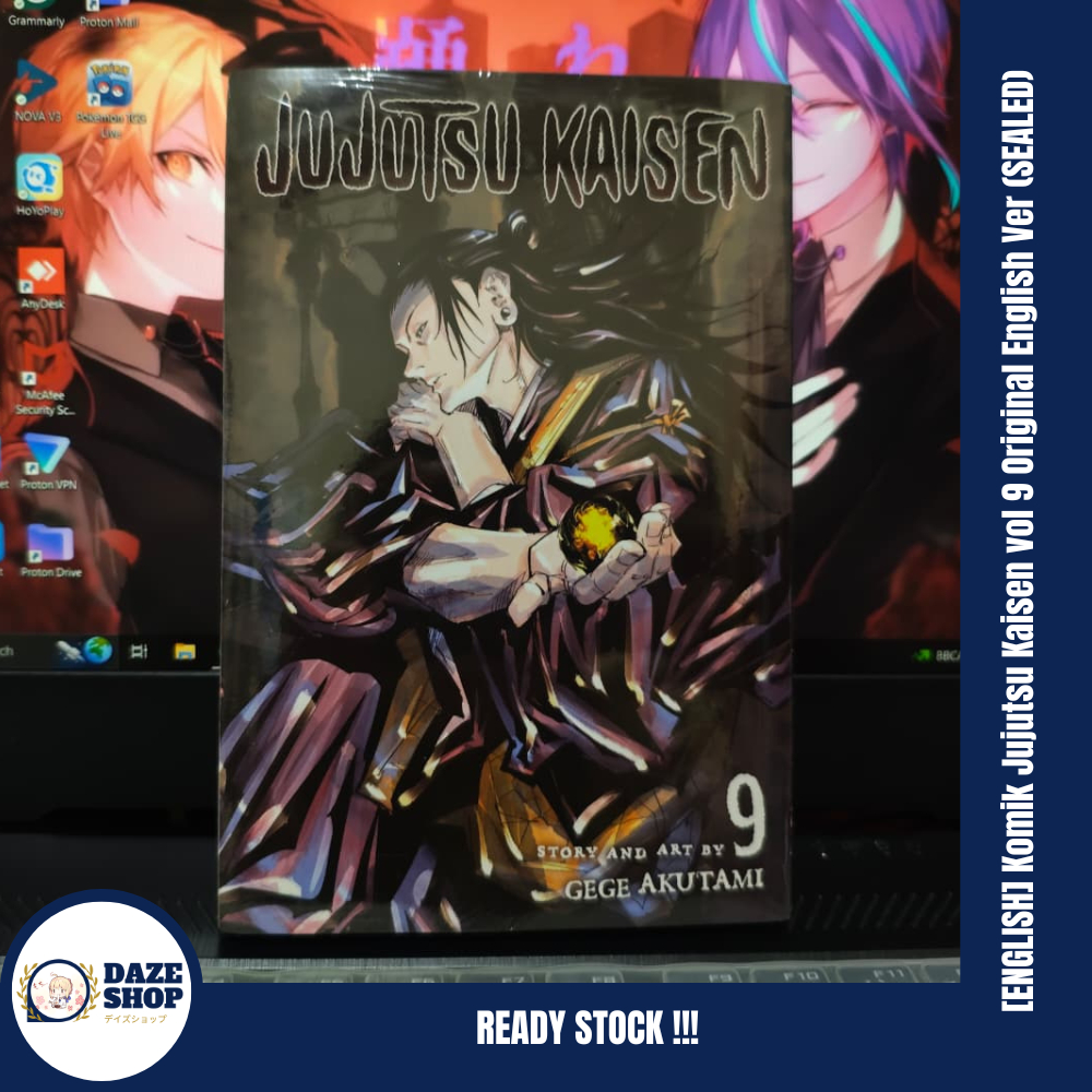 [ENGLISH] Komik Jujutsu Kaisen vol 9 Original English Ver (SEALED)