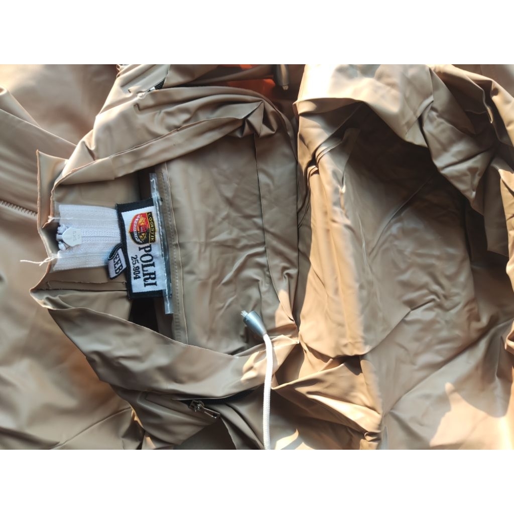 Jaket & Mantol Polri Jatah Pembagian Jaket Anti Begal