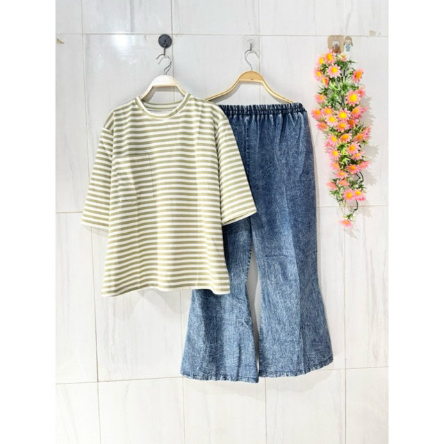 set cel wanita set jeans wanita set cutbray wanita set combed wanita