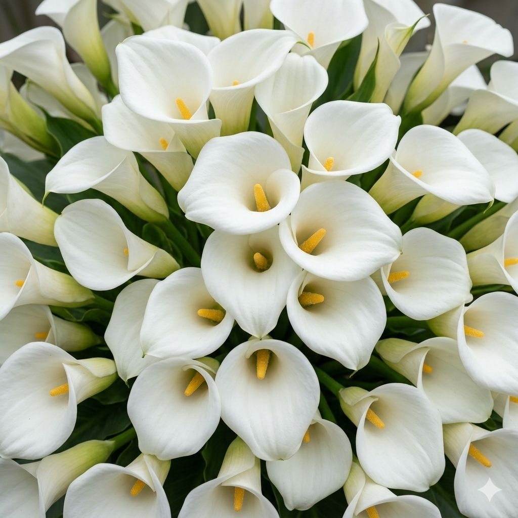 Bunga Cala Lily Potong Segar Dekorasi