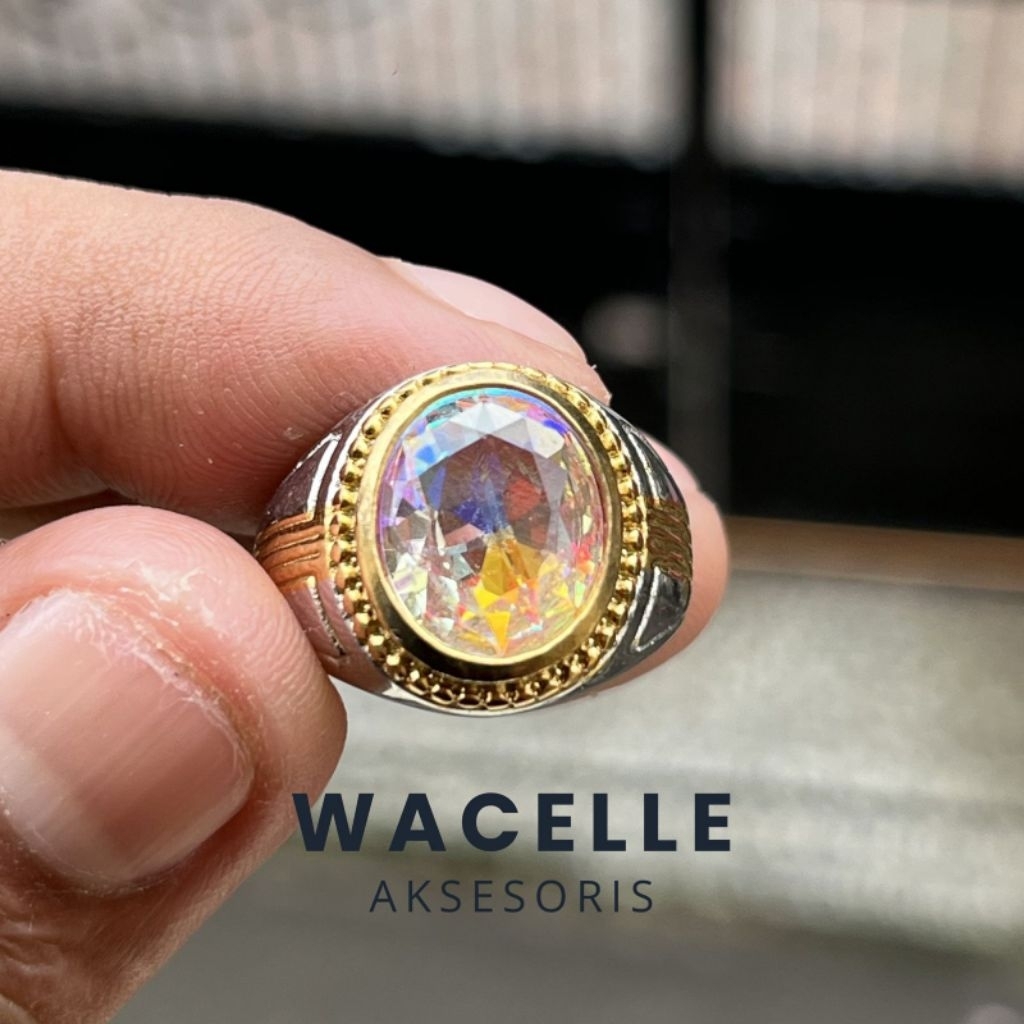 CINCIN BATU AKIK KALIMAYA INDIA CUTTING KEREN ELEGAN