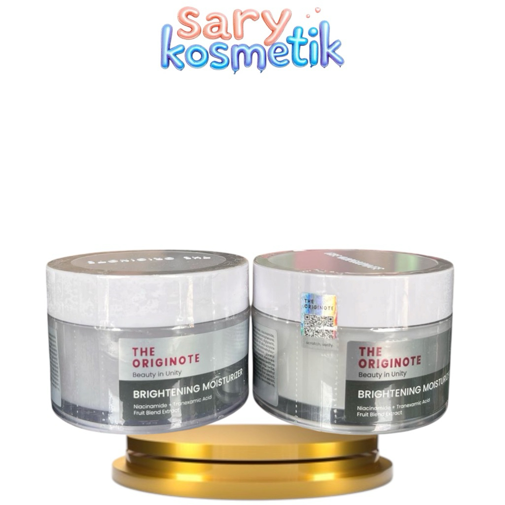 ic} [ada barcode] THE ORIGINOTE brightening moisturizer 50 gr pencerah kulit lembab dan glowing