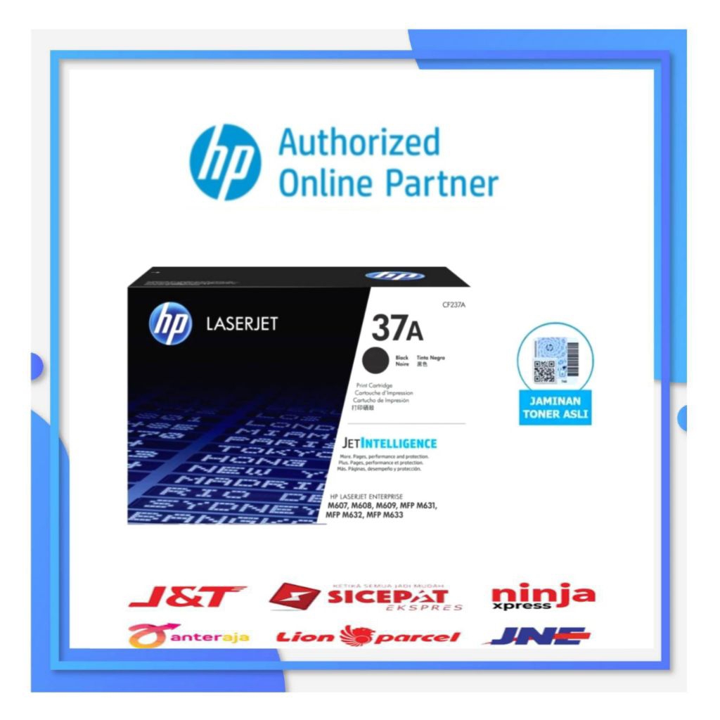 toner hp laserjet 37a black original