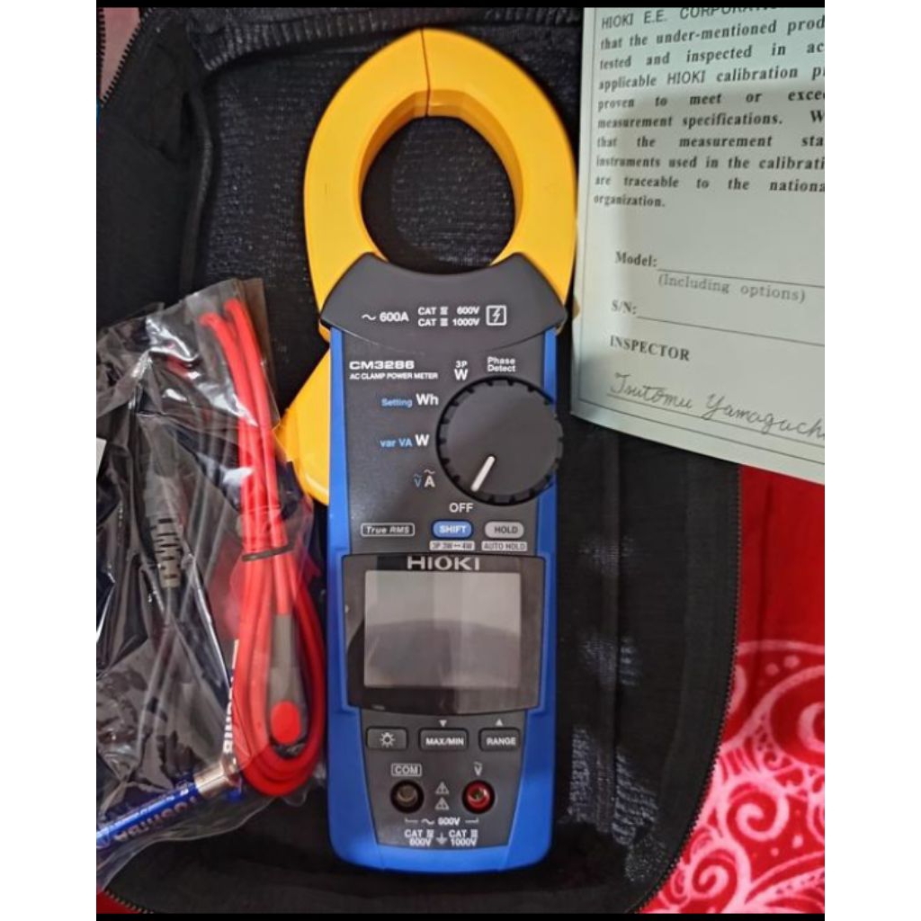 HIOKI clamp power meter 3286-50 tang amper
