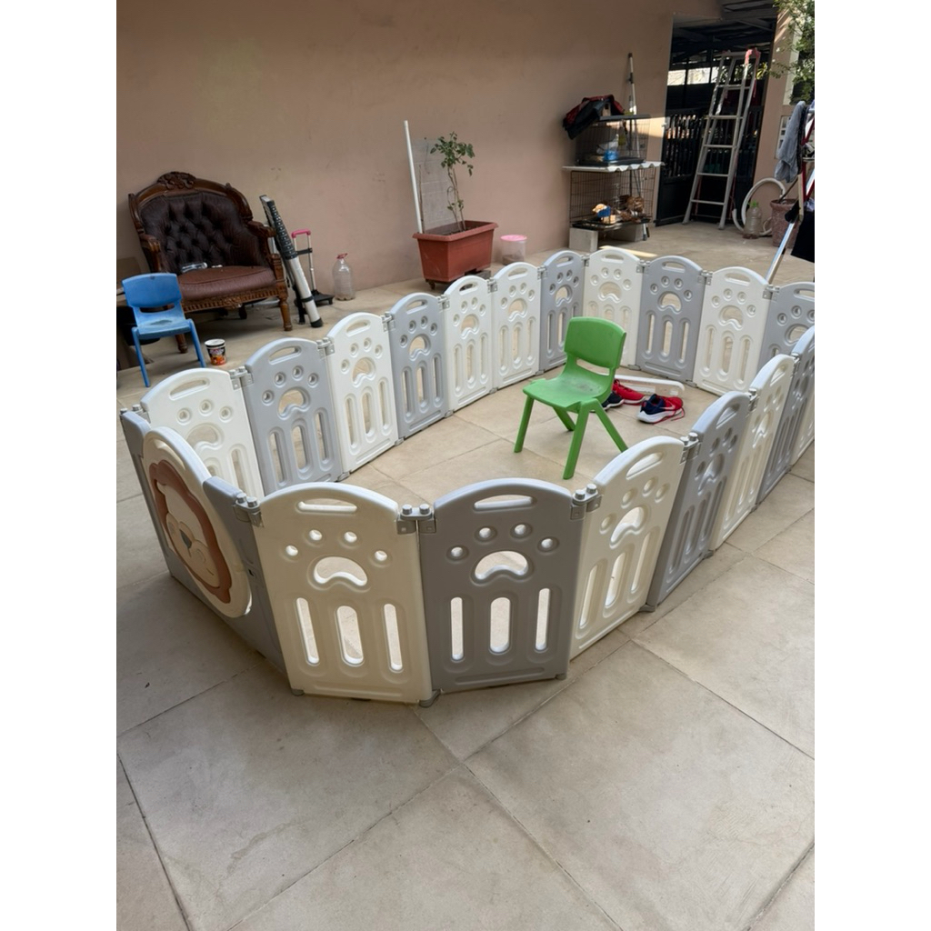 pagar bayi jumbo / baby fence / playpen second