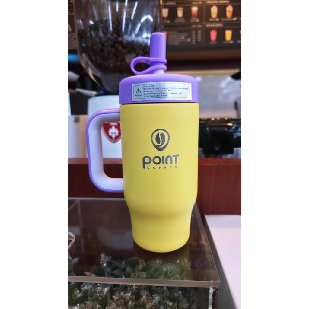ORIGINAL Tumbler Premium Point Coffee Botol Minum Aesthetic Anti Tumpah