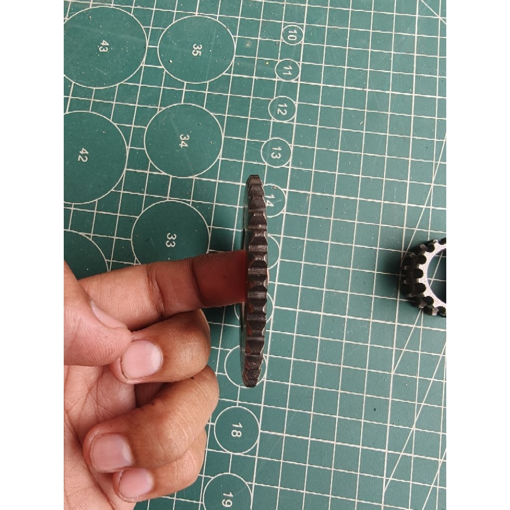 Gigi timing kamprat tiger megapro 4 lapis 3×4
