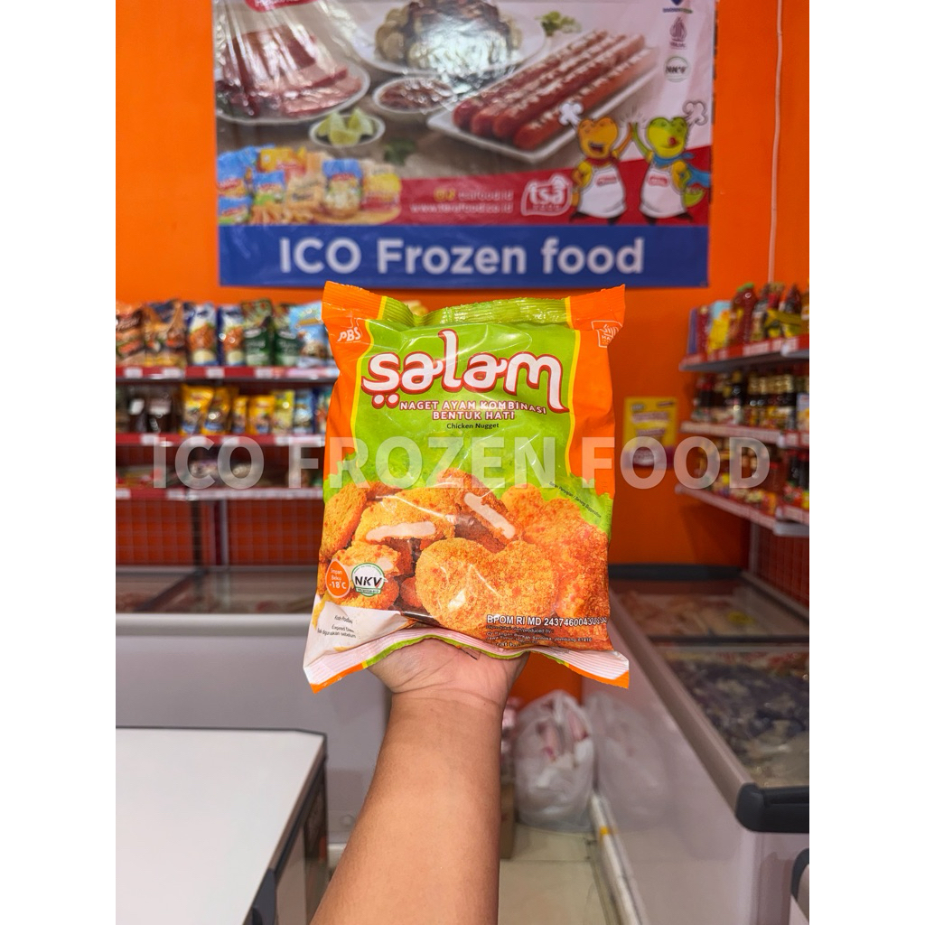 Salam Nugget Love/Hati 500 Gram