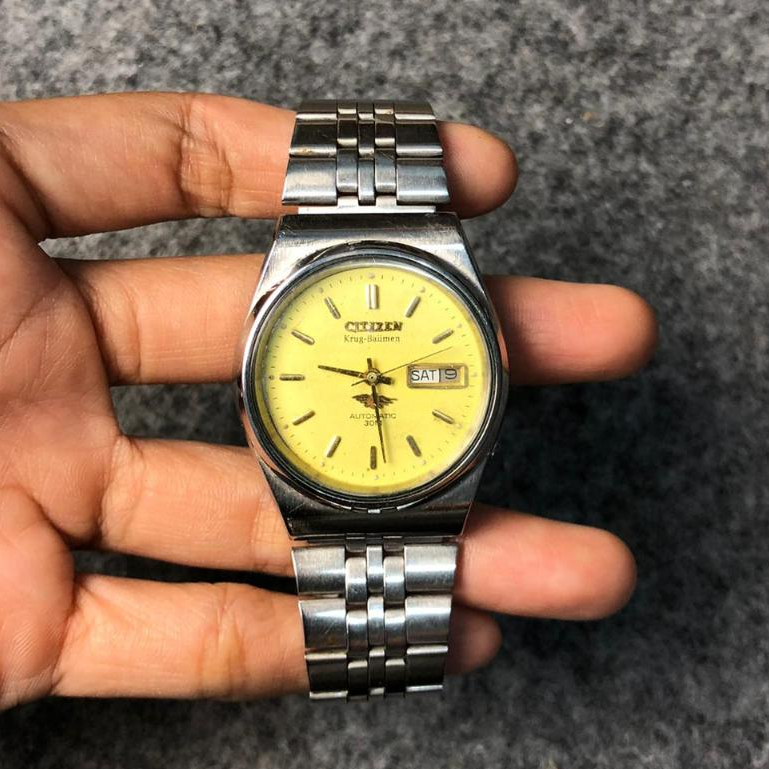 Jam tangan antik automatic citizen original