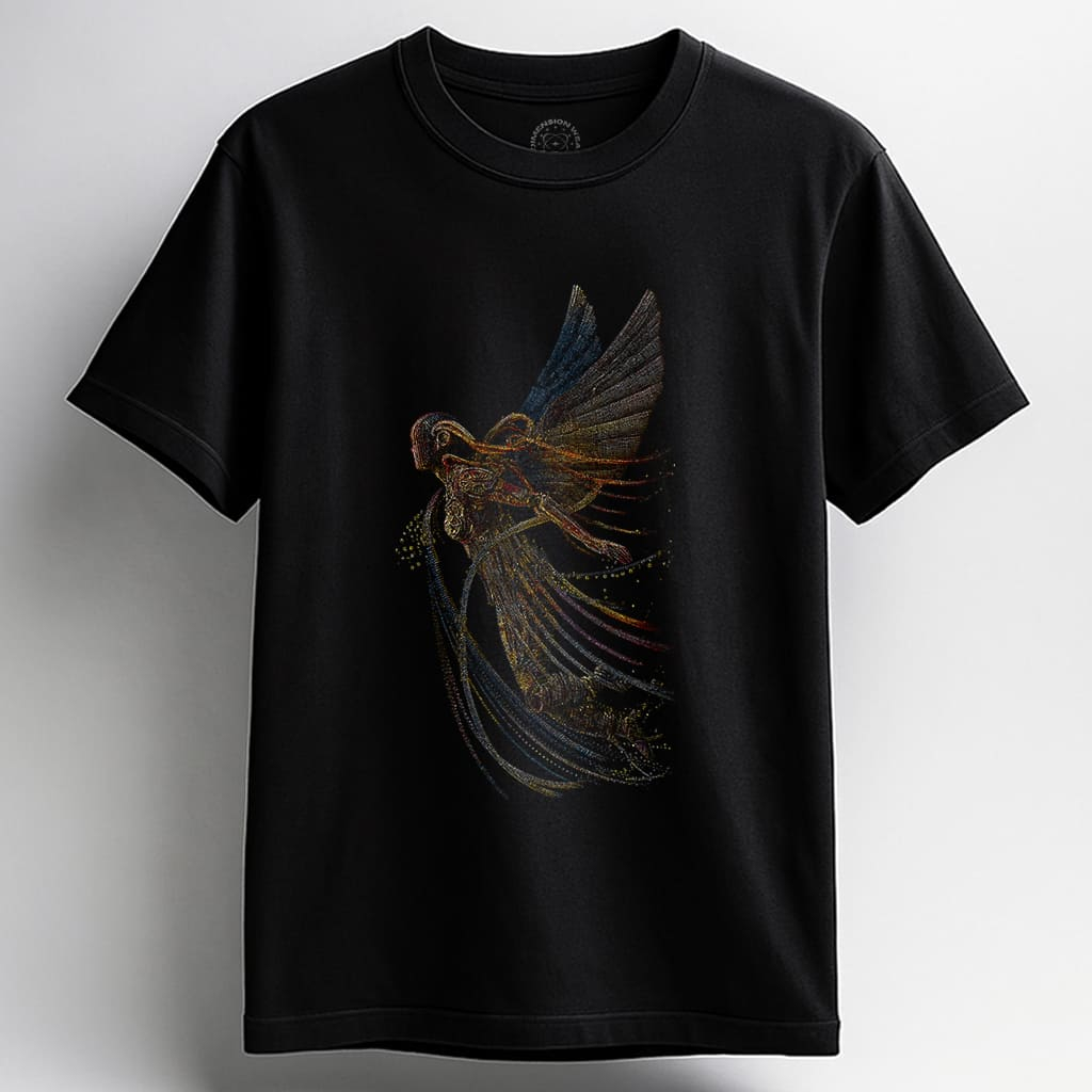 3DimensionWear - Kaos Distro Premium Original 3DPixel Angel Aura DM1619