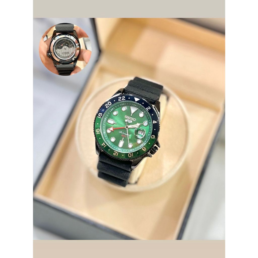 Jam Tangan Pria Seiko Tali Karet