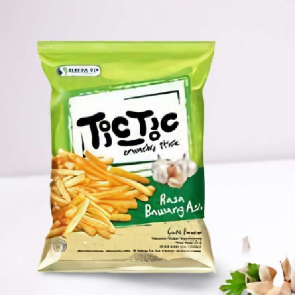 TicTic snack rasa bawang