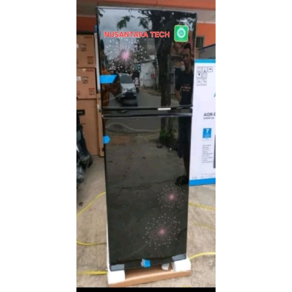 Kulkas sharp 2 pintu jumbo 256 liter sj 317 mg