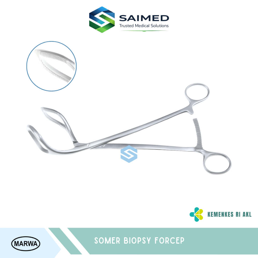 Somer Biopsy Forceps 23 cm / Forcep Forsep Biopsi