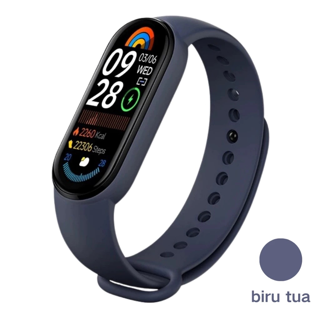 HOT DEALS SMARTWATCH XIAOMI M9 DENGAN LAYAR TAHAN AIR, SMARTWATCH PEMANTAU DETAK JANTUNG, PELACAK