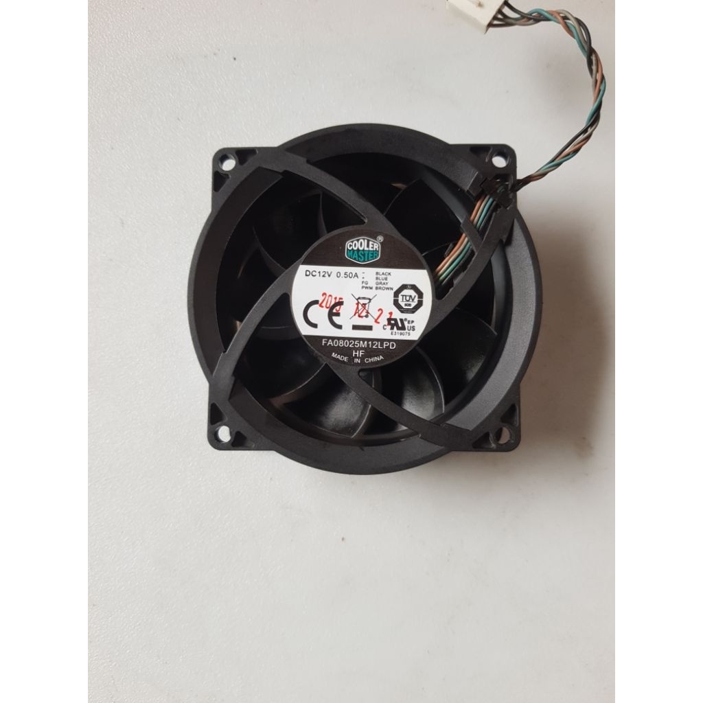 Fan kipas COOLER MASTER DC 12_0.50A 8X8CM 4pin