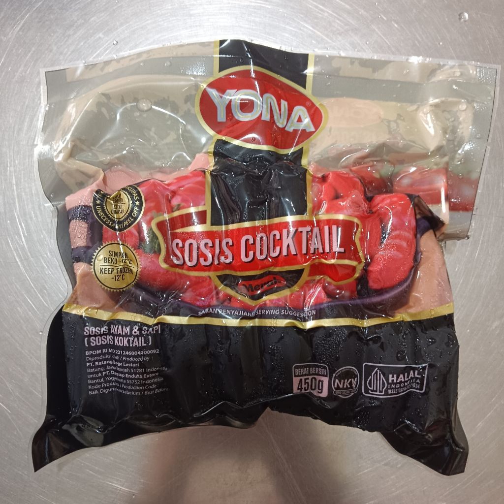 Yona Sosis Cocktail 450gram