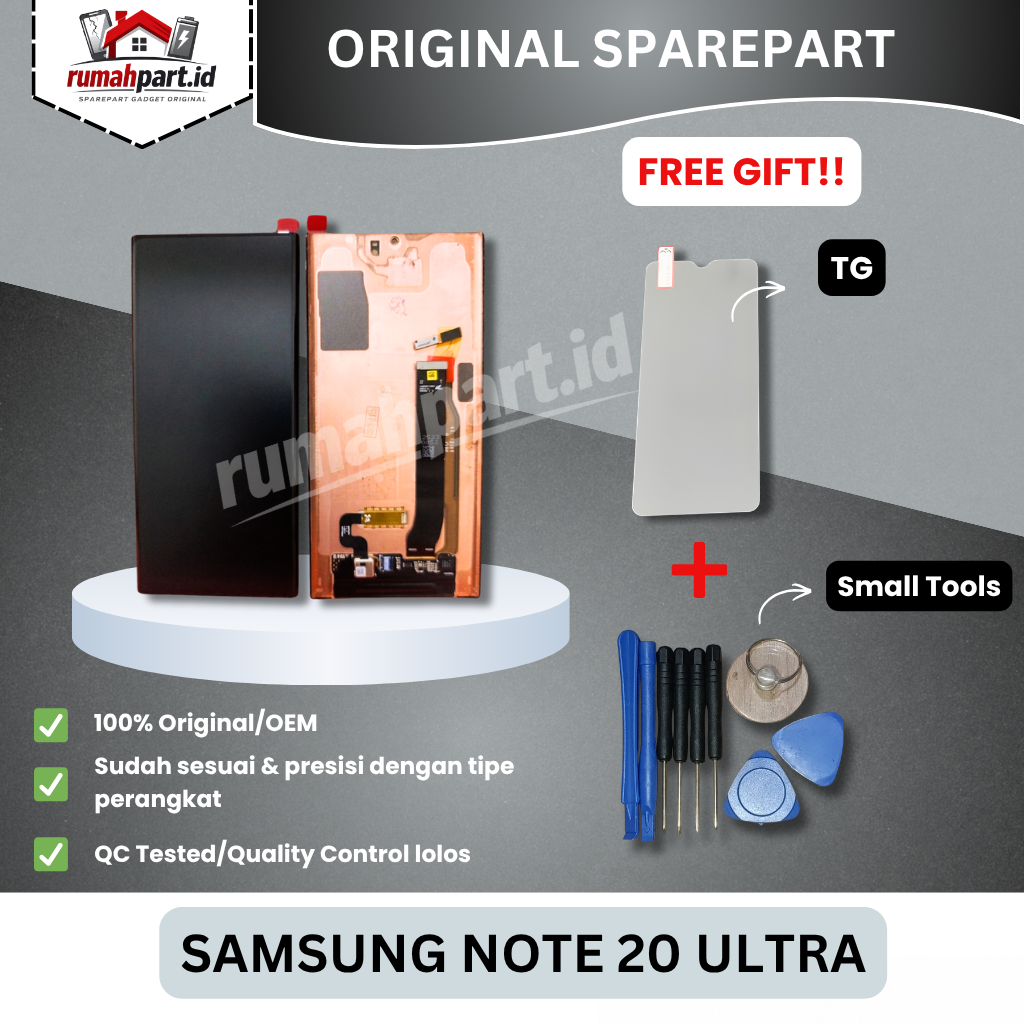 LCD + FRAME SAMSUNG NOTE 20 ULTRA ORIGINAL