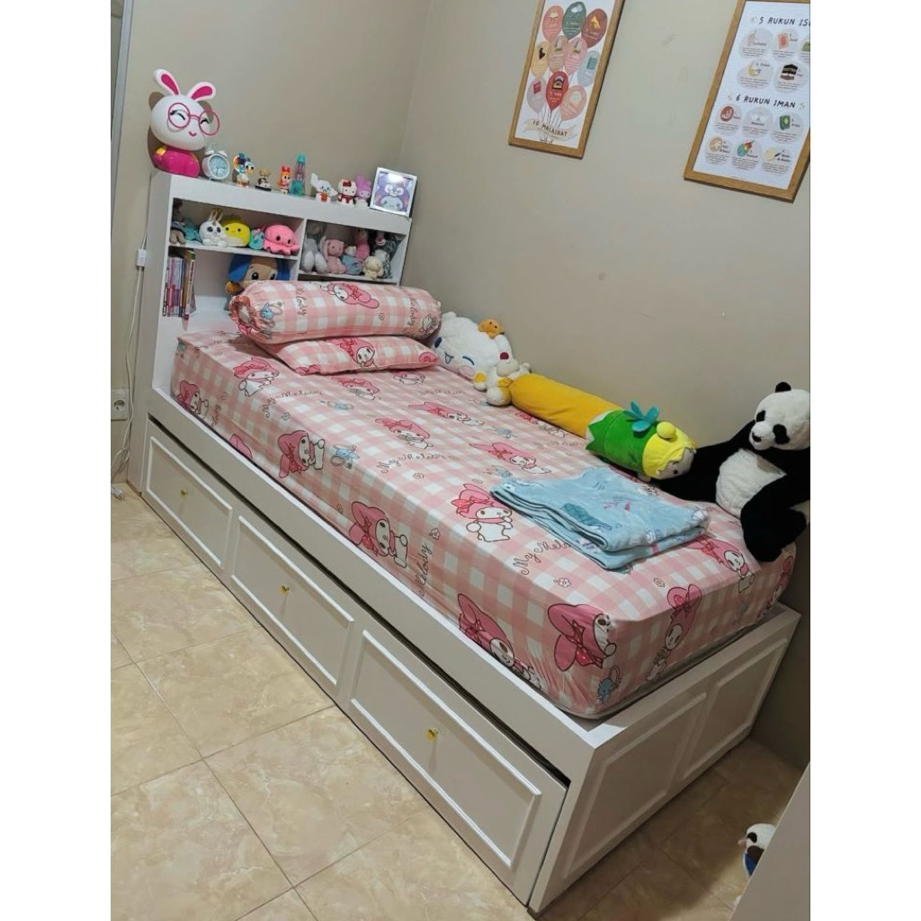 dipan sorong anak single 100x200