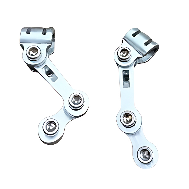Bracket Selang Rem Motor CNC Universal Variasi Dudukan Kabel Rem Cakram Depan Belakang Klem Selang