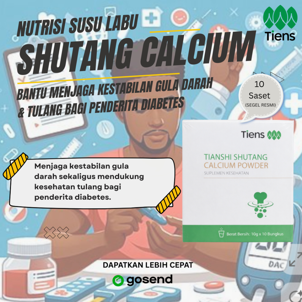 TIENS - Calcium Nutrient Children - Susu Kalsium Anak - Bantu Menjaga Tumbuh Kembang & Gigi Anak