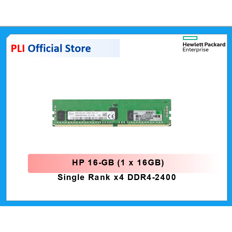 HP 16-GB (1 x 16GB) Single Rank x4 DDR4-2400