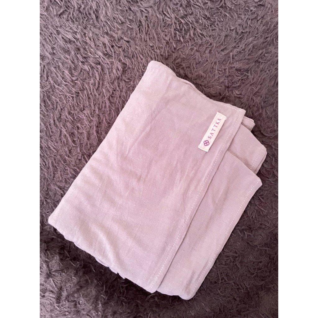 Pashmina basic Sattka silver preloved