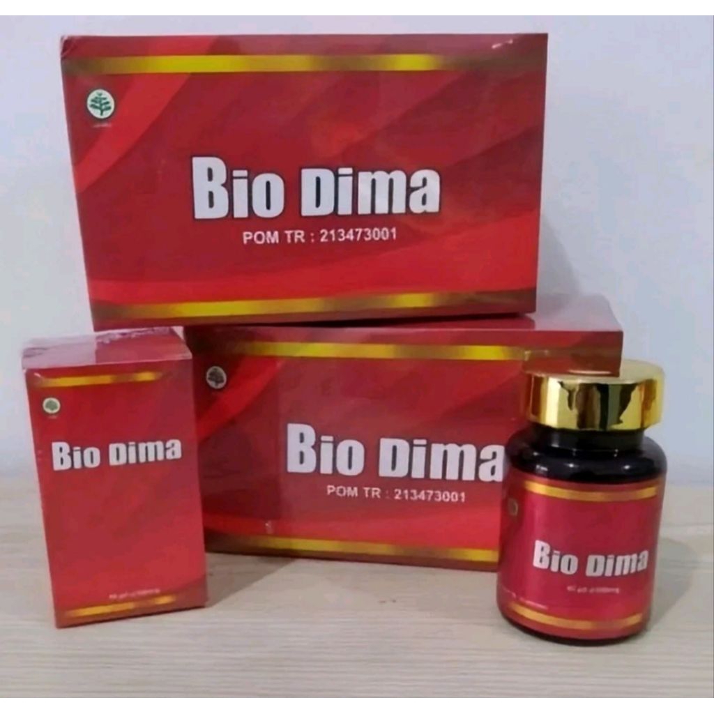 Bio Dima mybiodima Asli Suplemen herbal Tulang Nyeri Sendi Asam Urat Rematik BPOM