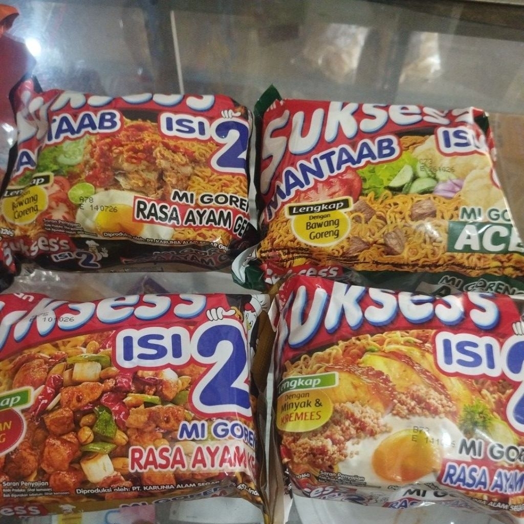 Sukses Isi 2 Mi Goreng Kremes, Ayam Kecap, Ayam Geprek dan Aceh