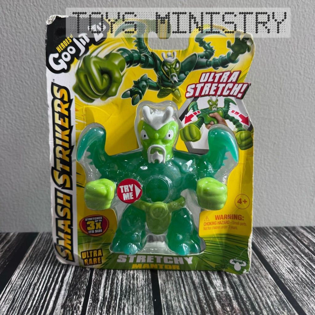 Heros of Goo Jit Zu Smash Strikers Stretchy Mantor Ultra Rare