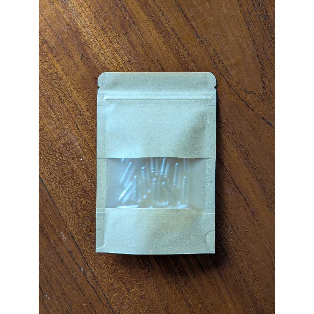 Kapsul Kosong Vegan (Gratis Gift 30pcs) - Cangkang Kapsul Nabati untuk Herbal