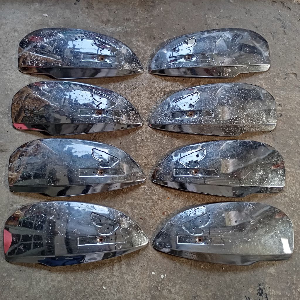 1 pasang Cover tangki Honda S90 S90z original copotan tameng tangki S90 S90Z ori copotan