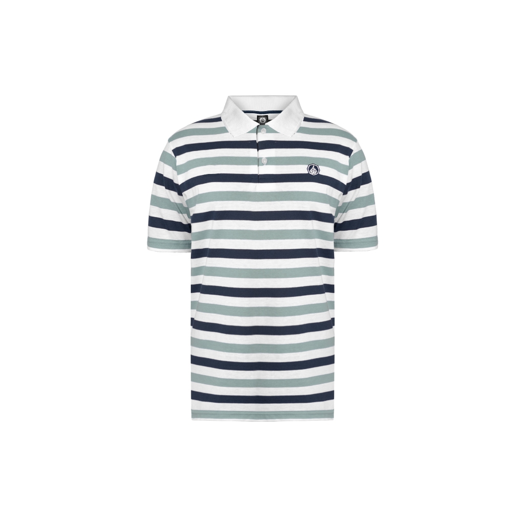 Prung Kopke Kaos Polo Salur Striped Tshirt
