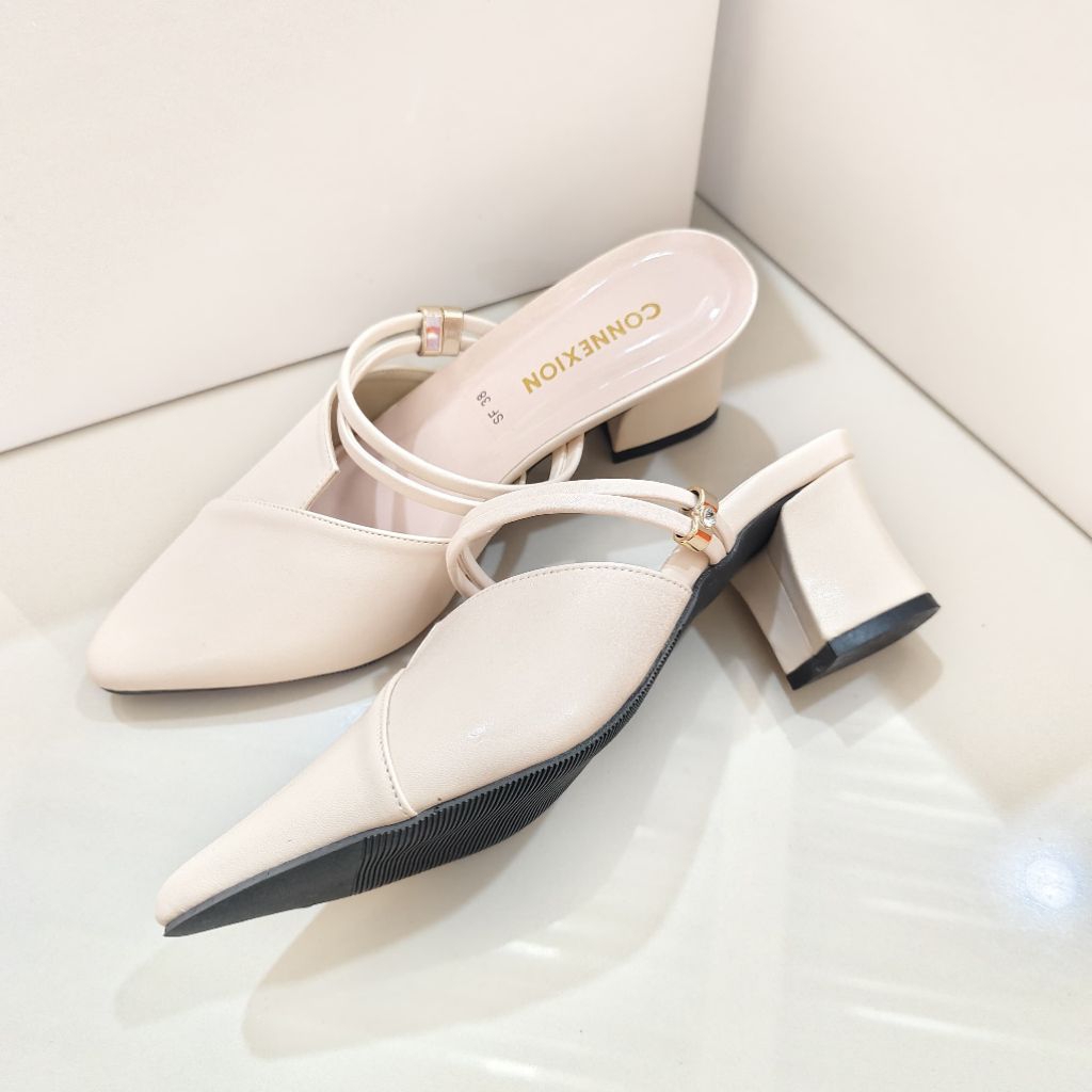 sandal pesta wisuda kondangan wanita bustong fladeo hak 5cm 03A brand matahari murah dan elegan