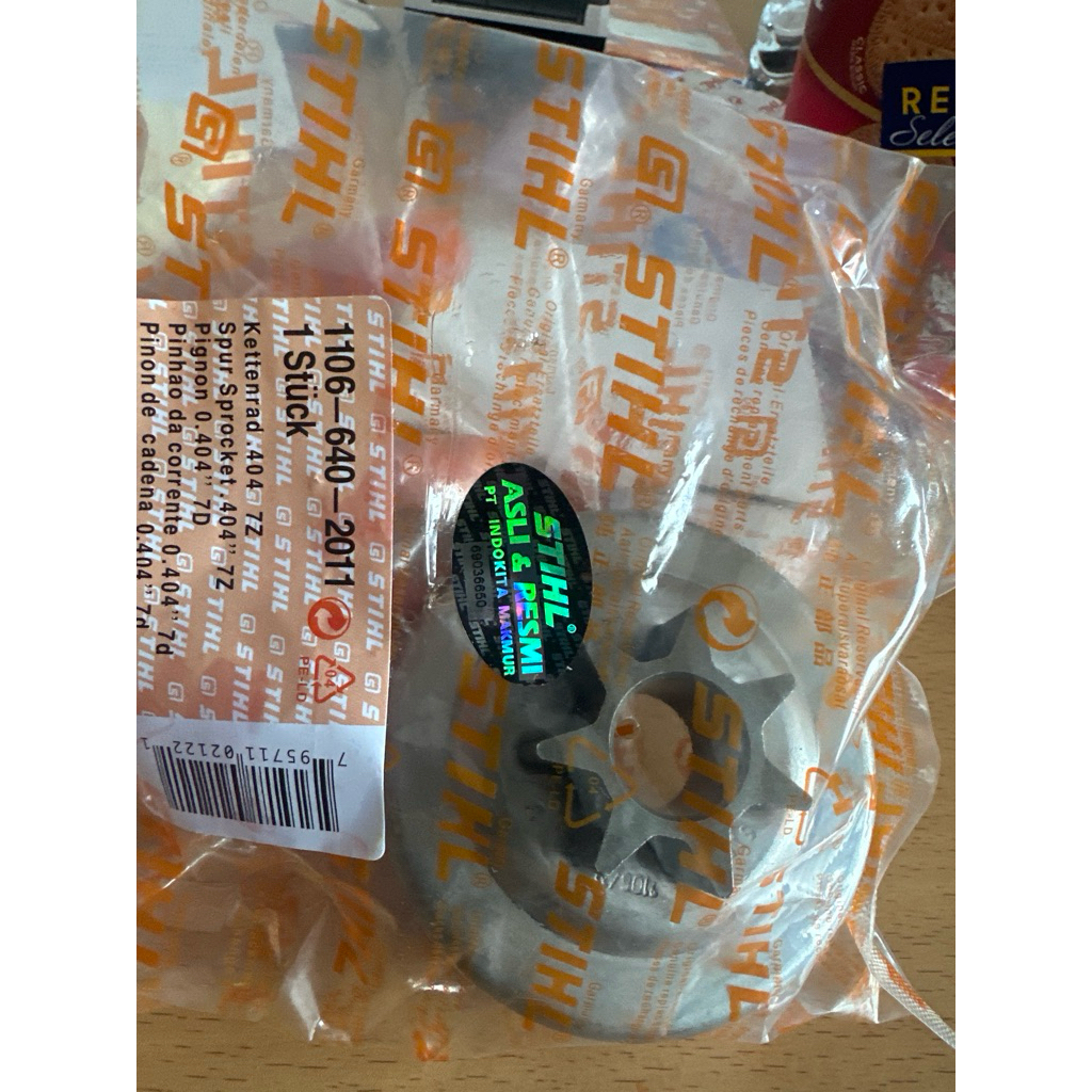 Chain Sprocket Stihl MS-720 / 070 Spur Sproket MS -720 / 070 Stihl Original