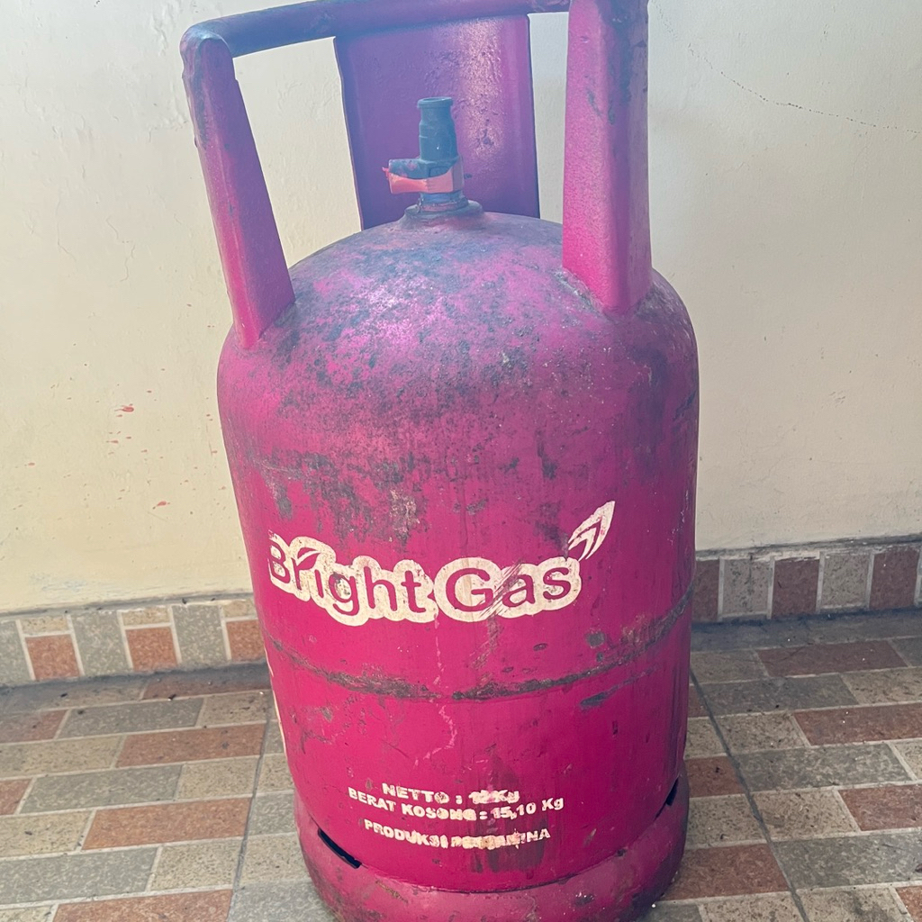 tabung gas pink 12kg kosongan