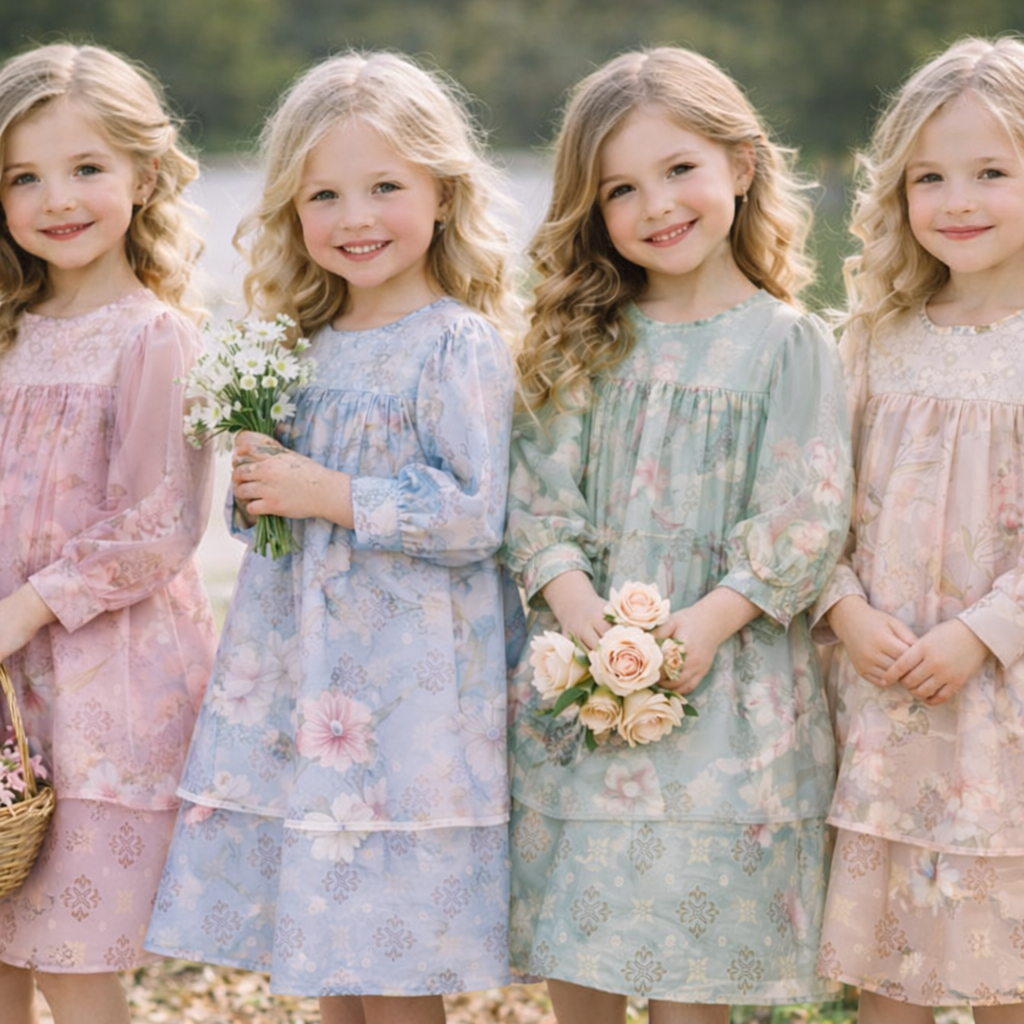 Lepetite Gamis Evaleria Gamis Couple Ibu Dan Anak Material Maxmara Mix Tule Untuk Anak Usia 1 Sampai