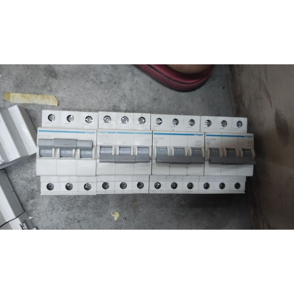 MCB 3 phase merek HAGER MY316E