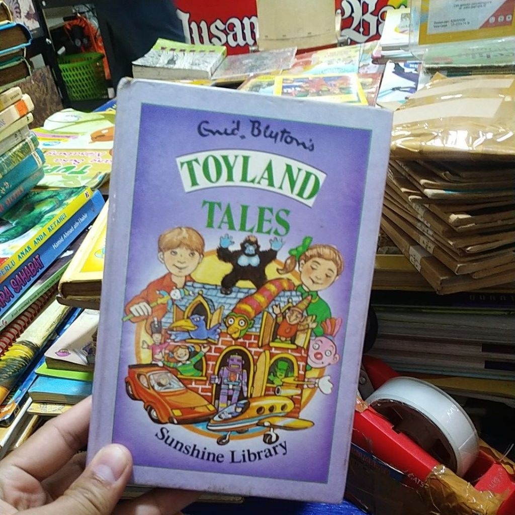buku novel import enid blyton toyland tales sunshine library hardcover original