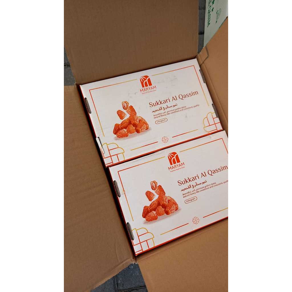 KURMA SUKARI MARYAM AL-QASIM- 3KG
