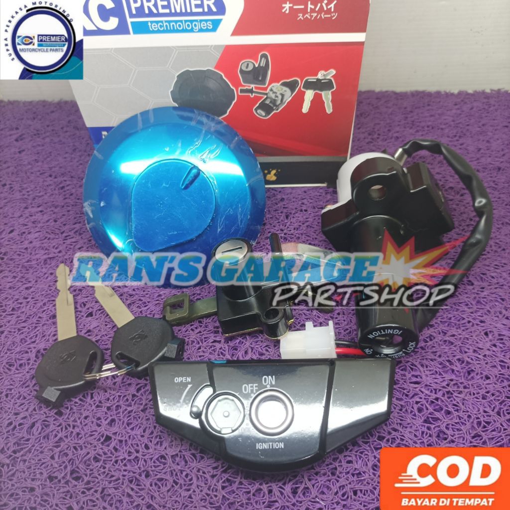 KC KUNCI KONTAK SET PAKET HONDA MEGA PRO NEW MONO KYE KONCI KONTAK KIT MEGAPRO MONOSOK MONO SHOCK PL